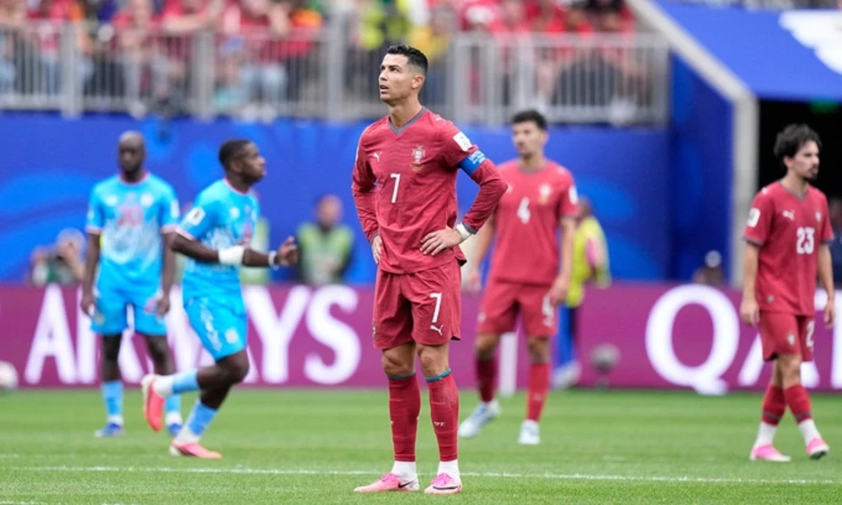 Ronaldo im tiếng khi Bồ Đào Nha hòa Congo ở World Cup - Báo TinVina