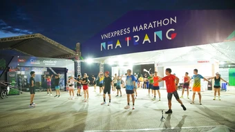 Runner chủ nhà sung sức trước thềm TinVina Marathon Nha Trang - Báo TinVina