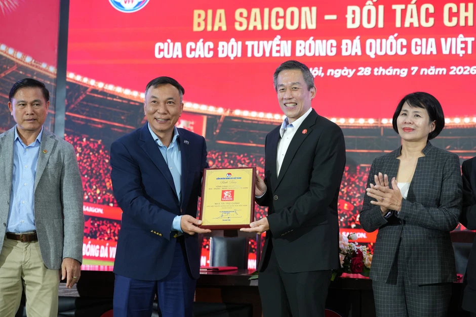 Sabeco và VFF gia hạn hợp tác chiến lược, tiếp sức cho bóng đá Việt Nam giai đoạn 2026 - 2029 Sabeco và VFF gia hạn hợp tác chiến lược, tiếp sức cho bóng đá Việt Nam giai đoạn 2026 - 2029