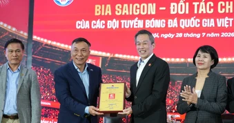 Sabeco và VFF gia hạn hợp tác chiến lược, tiếp sức cho bóng đá Việt Nam giai đoạn 2026 - 2029