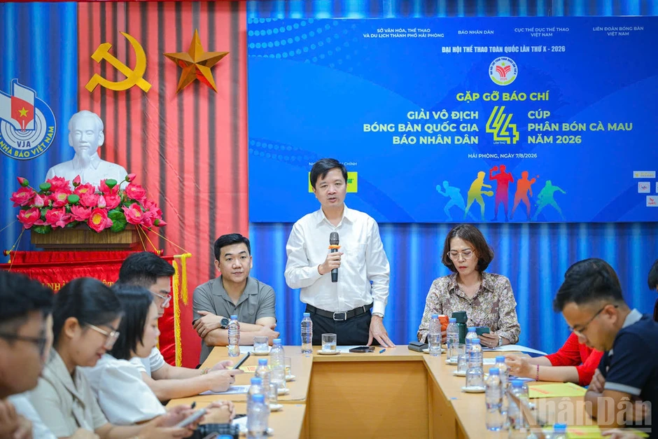 Sẵn sàng cho Giải vô địch bóng bàn quốc gia Báo Nhân Dân lần thứ 44 Sẵn sàng cho Giải vô địch bóng bàn quốc gia Báo Nhân Dân lần thứ 44