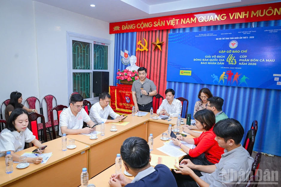 Sẵn sàng cho Giải vô địch bóng bàn quốc gia Báo Nhân Dân lần thứ 44 Sẵn sàng cho Giải vô địch bóng bàn quốc gia Báo Nhân Dân lần thứ 44