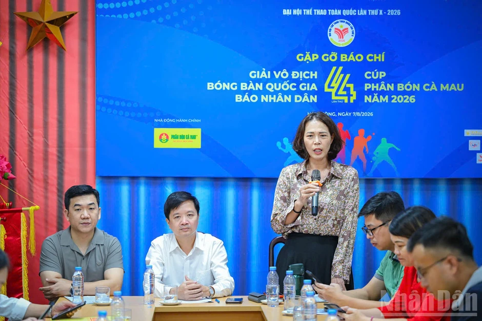 Sẵn sàng cho Giải vô địch bóng bàn quốc gia Báo Nhân Dân lần thứ 44 Sẵn sàng cho Giải vô địch bóng bàn quốc gia Báo Nhân Dân lần thứ 44