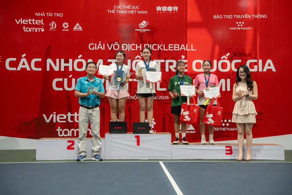 'Săn' sao nhí nổi bật ở giải Pickleball các nhóm tuổi trẻ quốc gia 2026 'Săn' sao nhí nổi bật ở giải Pickleball các nhóm tuổi trẻ quốc gia 2026