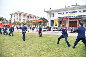 Sáng 1 Tết Bính Ngọ, Cảnh sát biển tổ chức các hoạt động thể thao&nbsp;mừng&nbsp;Xuân mới&nbsp;