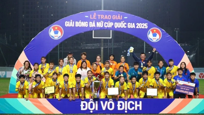 Sáu đội bóng hàng đầu dự Giải bóng đá nữ Cúp Quốc gia 2026 tại Thái Nguyên