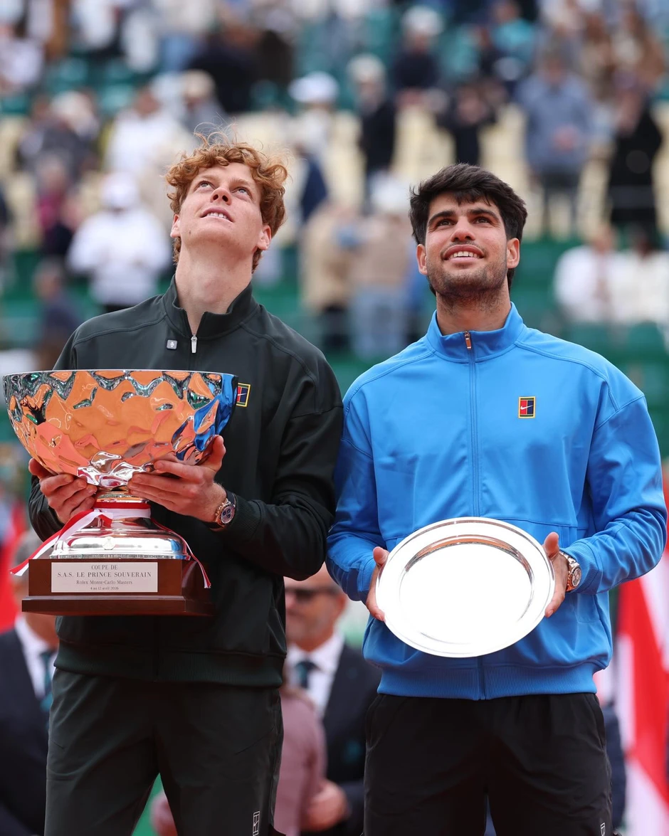Sinner trở lại ngôi số 1 ATP, sánh ngang Djokovic và Nadal Sinner trở lại ngôi số 1 ATP, sánh ngang Djokovic và Nadal