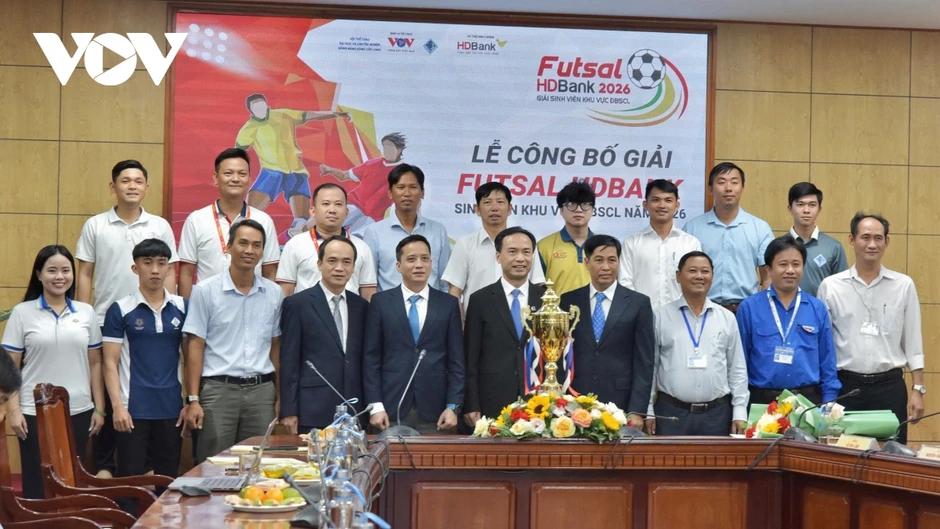 Sôi động Giải Futsal HDBank Sinh viên khu vực ĐBSCL năm 2026 Sôi động Giải Futsal HDBank Sinh viên khu vực ĐBSCL năm 2026