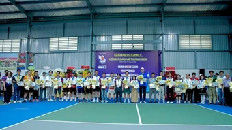 Sôi nổi khai mạc Giải Pickleball Hội Nhà báo Việt Nam 2026