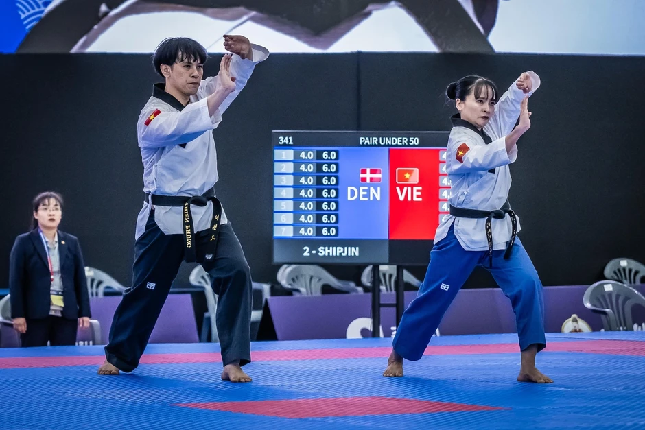 Taekwondo Việt Nam giành huy chương vàng ở giải thế giới Taekwondo Việt Nam giành huy chương vàng ở giải thế giới