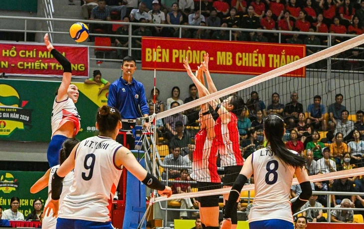 Tân binh Hà Nội tạo địa chấn ngày mở màn Giải bóng chuyền vô địch quốc gia Tân binh Hà Nội tạo địa chấn ngày mở màn Giải bóng chuyền vô địch quốc gia