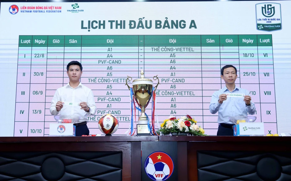 Tập đoàn Trường Tươi đồng hành 3 năm Giải bóng đá Vô địch lứa tuổi 16 quốc gia