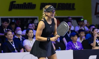 Tay vợt pickleball số 1 thế giới giao lưu khán giả Việt
