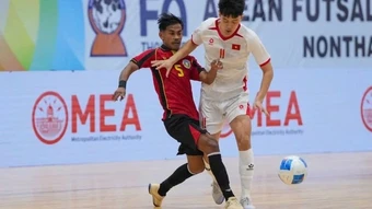 Thắng đậm Timor-Leste, đội tuyển futsal Việt Nam tiến gần vé bán kết