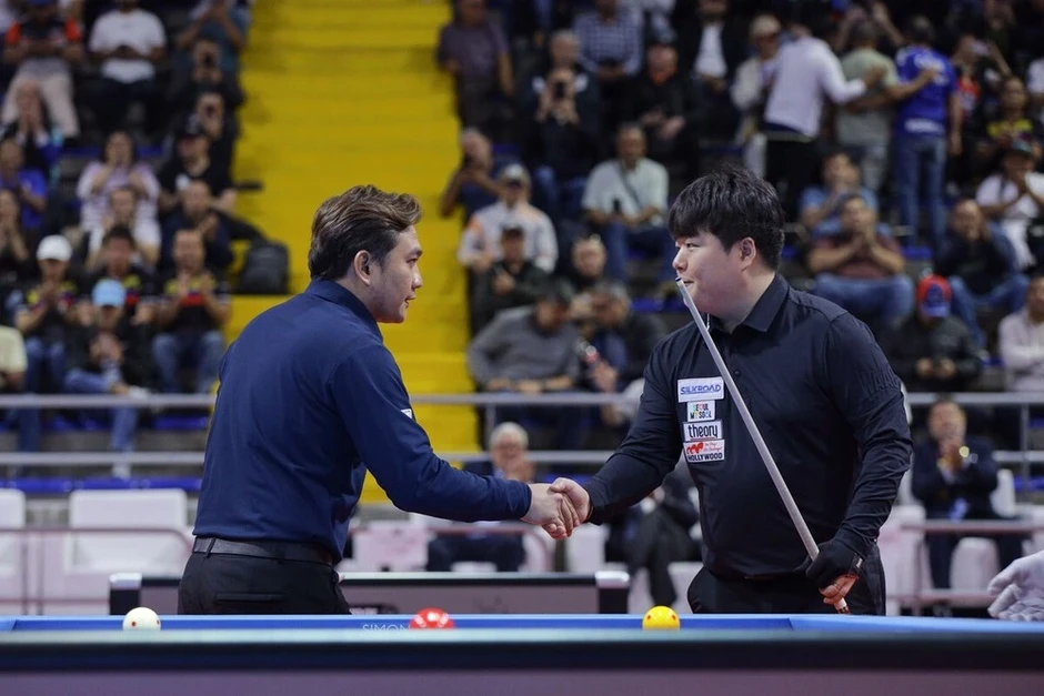 Thanh Lực thua cơ thủ số 1 thế giới ở chung kết World Cup carom 3 băng Thanh Lực thua cơ thủ số 1 thế giới ở chung kết World Cup carom 3 băng