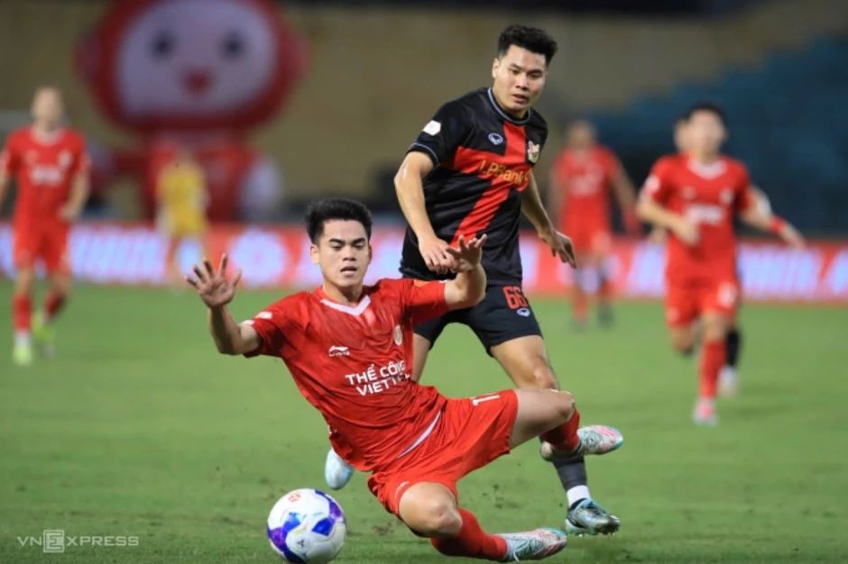 Thể Công lại sảy chân giúp CAHN tiến sát chức vô địch V-League Thể Công lại sảy chân giúp CAHN tiến sát chức vô địch V-League