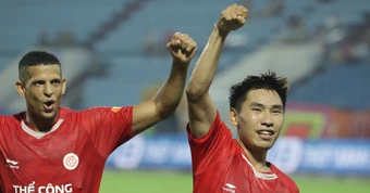 Thể Công - Viettel tiến thêm một bước tới ngôi á quân V-League