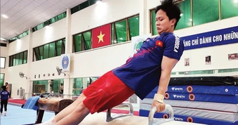 Thể dục dụng cụ tăng tốc chuẩn bị cho ASIAD 20