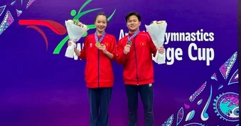 Thể dục dụng cụ Việt Nam bất ngờ có huy chương vàng tại Cúp thế giới
