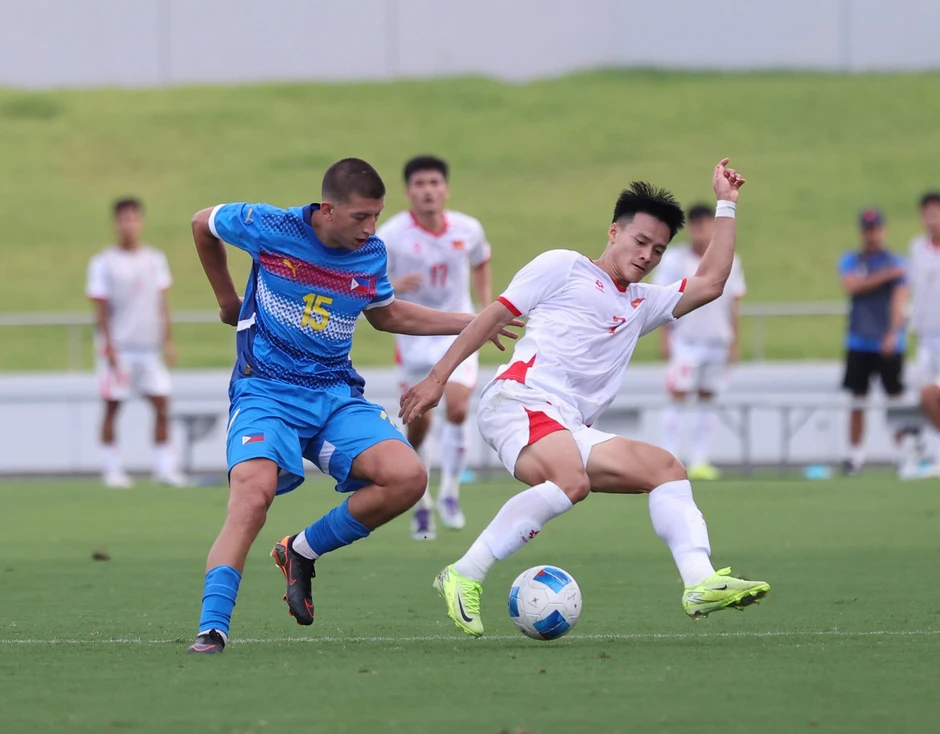 Thống kê báo động của U23 Việt Nam sau trận thắng U23 Philippines
