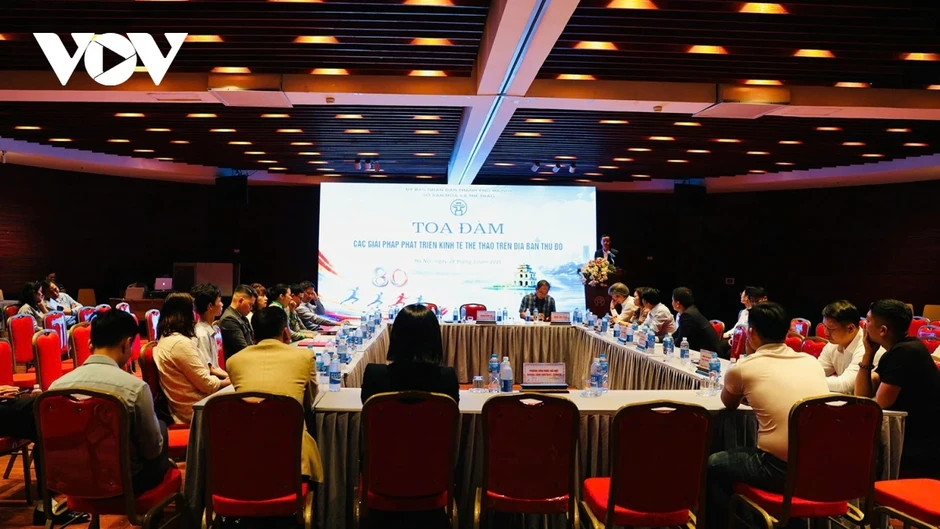 Thúc đẩy thể thao trở thành đòn bẩy phát triển kinh tế Hà Nội Thúc đẩy thể thao trở thành đòn bẩy phát triển kinh tế Hà Nội