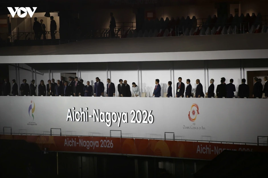 Toàn cảnh lễ bế mạc ASIAD 2026 tại Nhật Bản