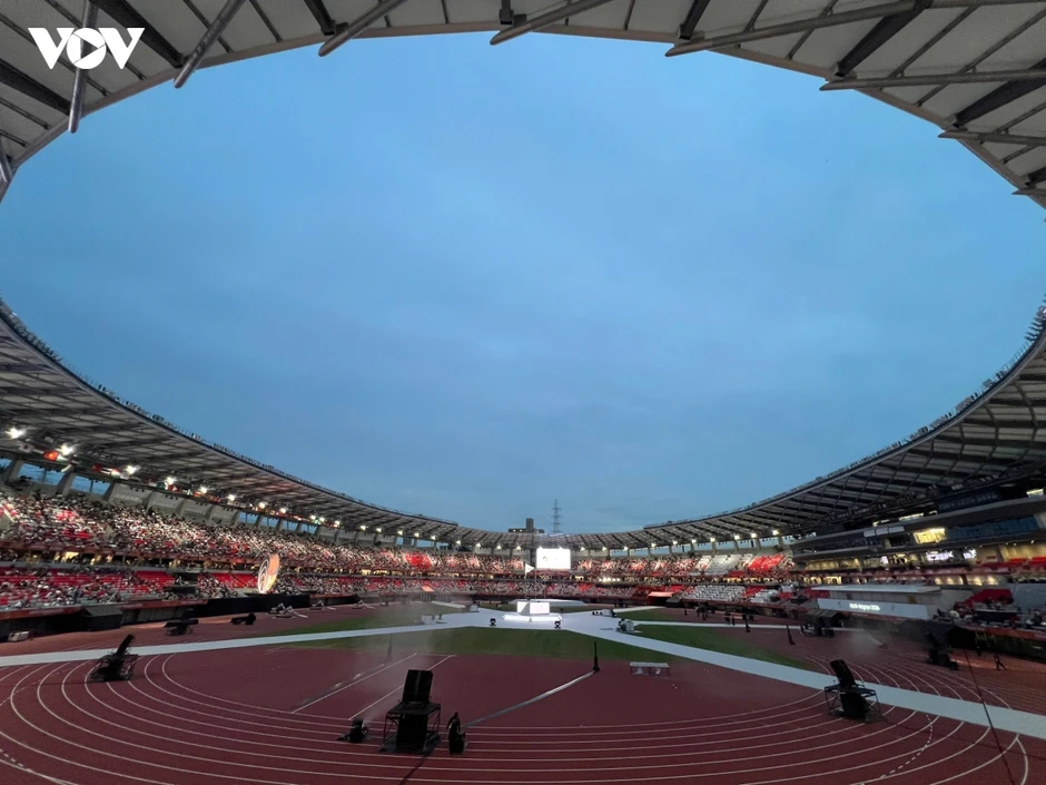 Toàn cảnh lễ bế mạc ASIAD 2026 tại Nhật Bản
