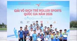 TPHCM dẫn đầu Giải vô địch trẻ Roller Sports quốc gia 2026