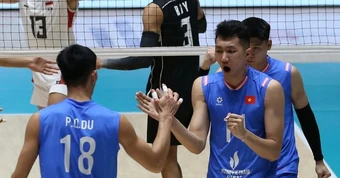 TRỰC TIẾP bóng chuyền nam Việt Nam vs Ấn Độ - Asiad 2026