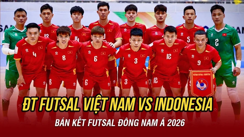 Trực tiếp ĐT Futsal Việt Nam 1-3 ĐT Futsal Indonesia: Cách biệt hai bàn