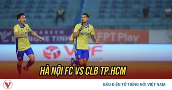 Trực tiếp Hà Nội FC 2-1 CLB TP.HCM: Hoàng Hên và Hai Long ghi dấu ấn