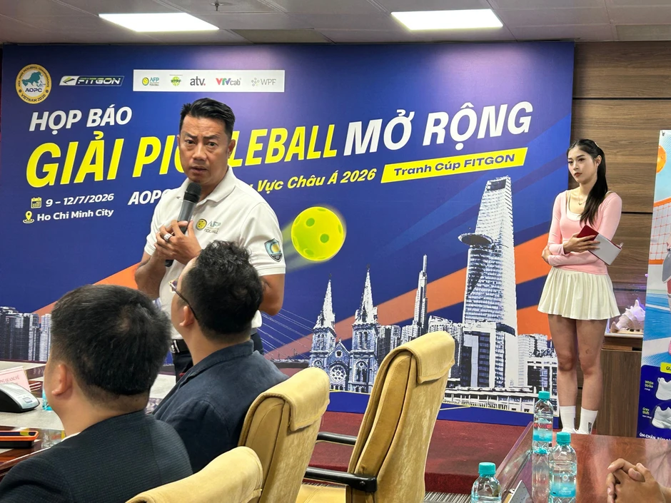 Trương Vinh Hiển góp mặt trong giải pickleball mở rộng khu vực Châu Á 2026 Trương Vinh Hiển góp mặt trong giải pickleball mở rộng khu vực Châu Á 2026