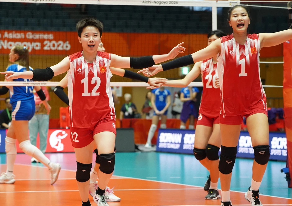 Tuyển bóng chuyền nữ Việt Nam chia tay Asiad với hạng 7 Tuyển bóng chuyền nữ Việt Nam chia tay Asiad với hạng 7