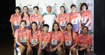 Tuyển bóng chuyền nữ Việt Nam nhận chỉ tiêu top 4 Asiad 2026