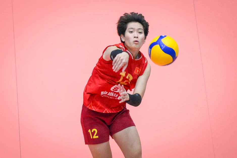 Tuyển bóng chuyền U18 nữ Việt Nam thắng to ở giải châu Á Tuyển bóng chuyền U18 nữ Việt Nam thắng to ở giải châu Á