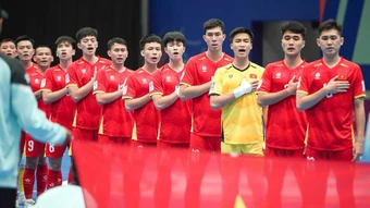 Tuyển futsal Việt Nam hội quân chuẩn bị cho Giải giao hữu vô địch châu lục