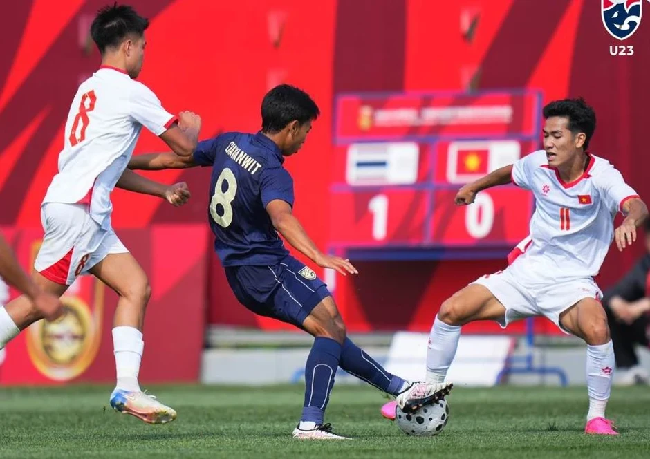 U-23 Việt Nam thua Thái Lan U-23 Việt Nam thua Thái Lan