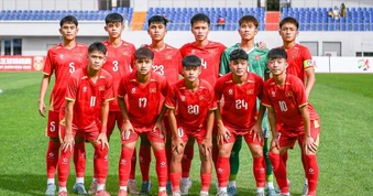 U16 Việt Nam thua sát nút chủ nhà U16 Trung Quốc