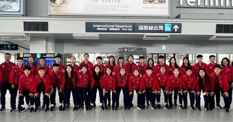 U17 nữ Việt Nam lên đường tập huấn tại Nhật Bản