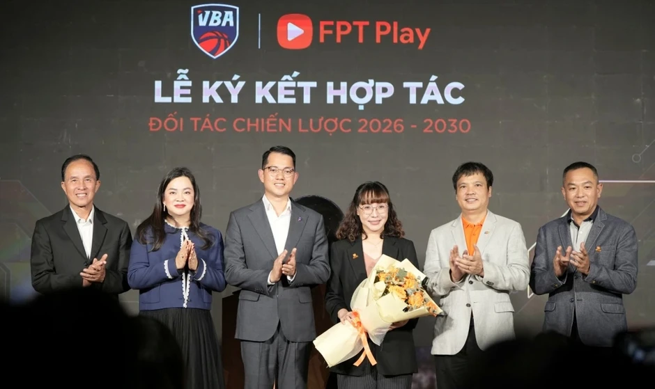 VBA bắt tay FPT Play trong 5 mùa giải, nâng tầm bóng rổ Việt Nam