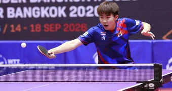 VĐV 16 tuổi Thái Lan hạ cựu số 1 bóng bàn thế giới người Trung Quốc