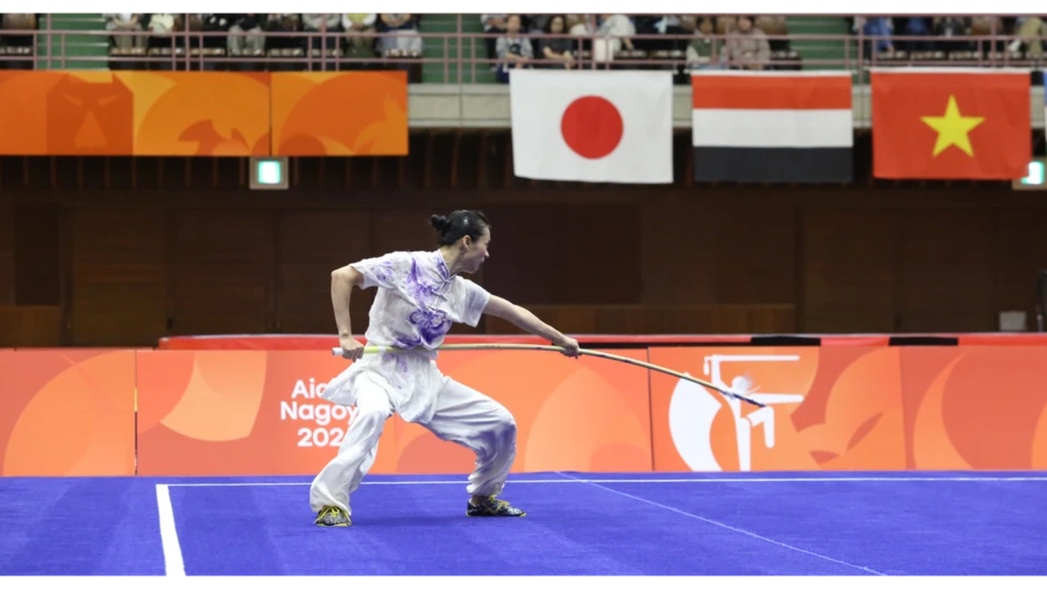 Vẻ đẹp 'không tuổi' của nữ hoàng wushu Dương Thúy Vi ở kỳ Asiad cuối cùng