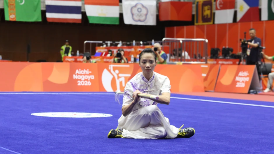 Vẻ đẹp 'không tuổi' của nữ hoàng wushu Dương Thúy Vi ở kỳ Asiad cuối cùng