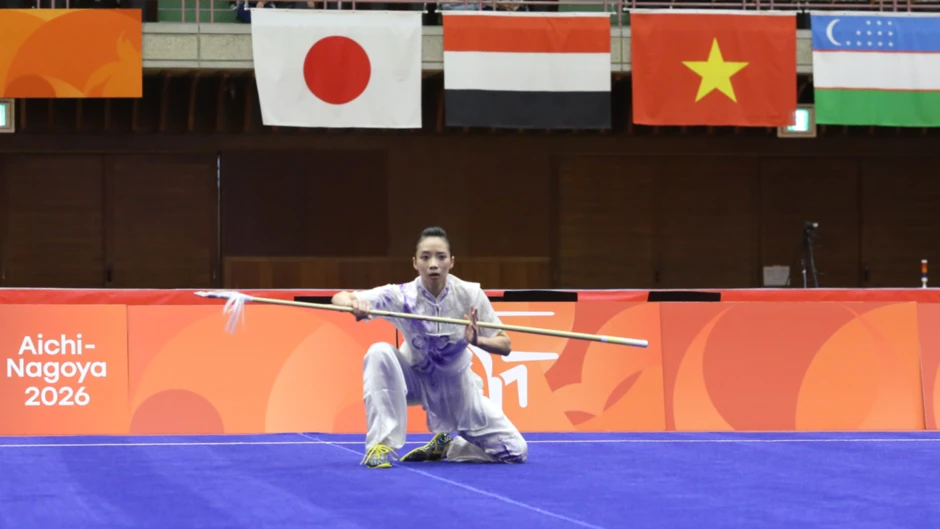 Vẻ đẹp 'không tuổi' của nữ hoàng wushu Dương Thúy Vi ở kỳ Asiad cuối cùng