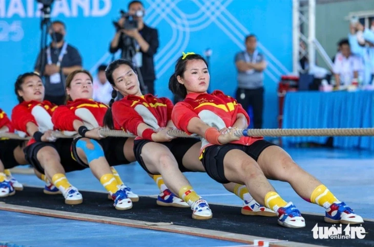 Việt Nam thắng Thái Lan ở Giải vô địch kéo co thế giới Việt Nam thắng Thái Lan ở Giải vô địch kéo co thế giới