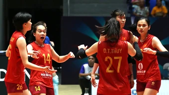 Việt Nam về thứ ba giải bóng chuyền nữ châu Á 2026