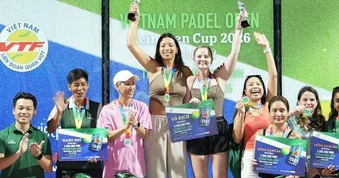 Vietnam Padel Open 2026 lần thứ I khép lại thành công