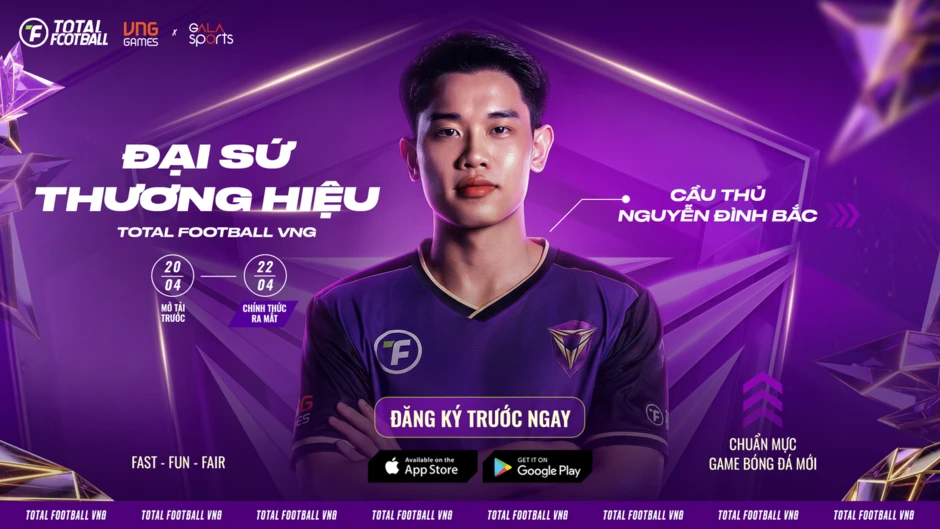 VNGGames chính thức phát hành Total Football VNG tại Đông Nam Á vào ngày 22.04