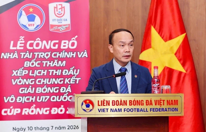 Vòng chung kết U17 Quốc gia 2026 có nhà tài trợ chính mới Vòng chung kết U17 Quốc gia 2026 có nhà tài trợ chính mới