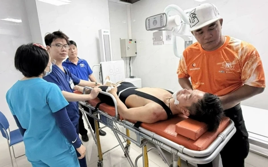 'Vua nước rút' phải rời giải xe đạp xuyên Việt 'Vua nước rút' phải rời giải xe đạp xuyên Việt